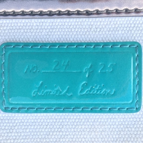 COACH POPPY Y2K MINTY 14642 24/25 Limited Edition Tote Bag - Picture 2 of 5